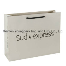 Luxury White Matt Rope Handle Art Gift Paper Bag